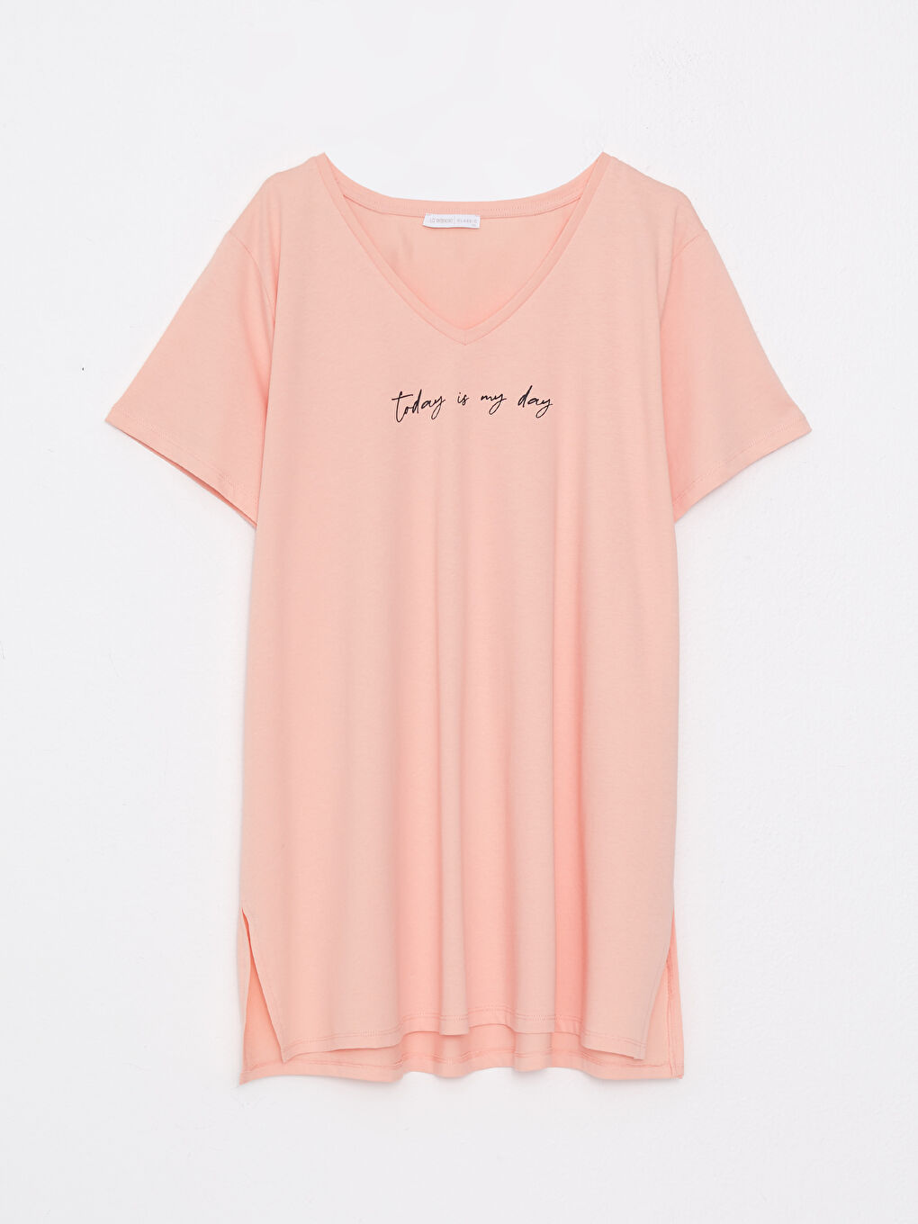 Pembe Şeftali Tişört-5