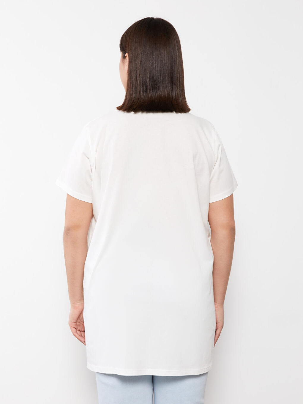 Ekru Tişört-4