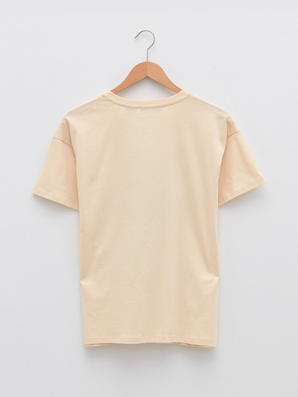LCW Vision Crew Neck Bambi Printed Short Sleeve Cotton Women's T-Shirt -S2GG06Z8-FWC