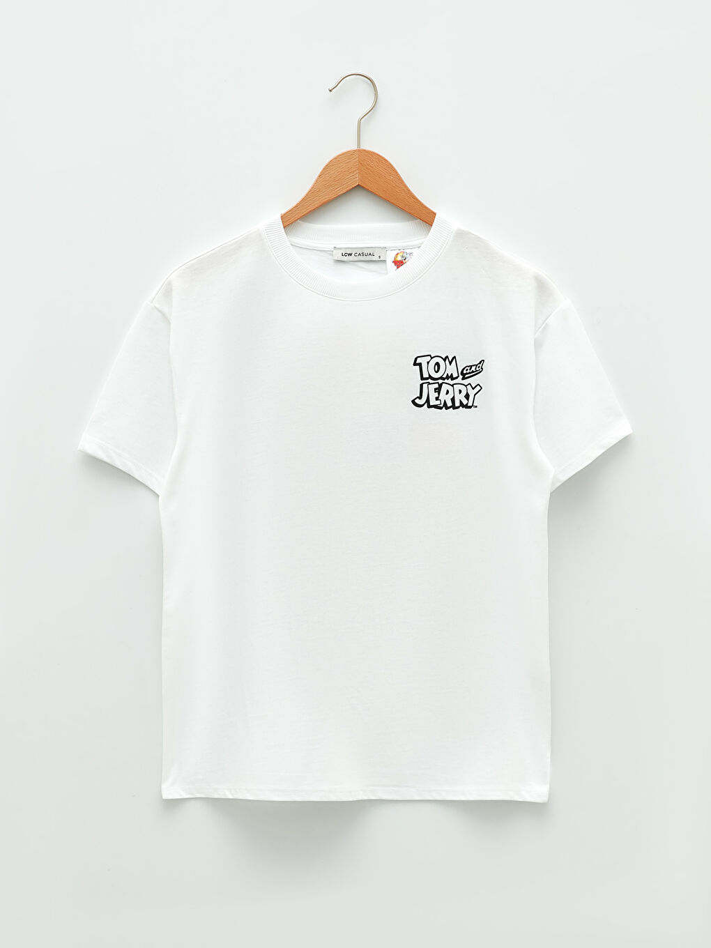 LCW Vision Crew Neck Tom & Jerry Printed Women's T-Shirt -S2GG15Z8-R9K