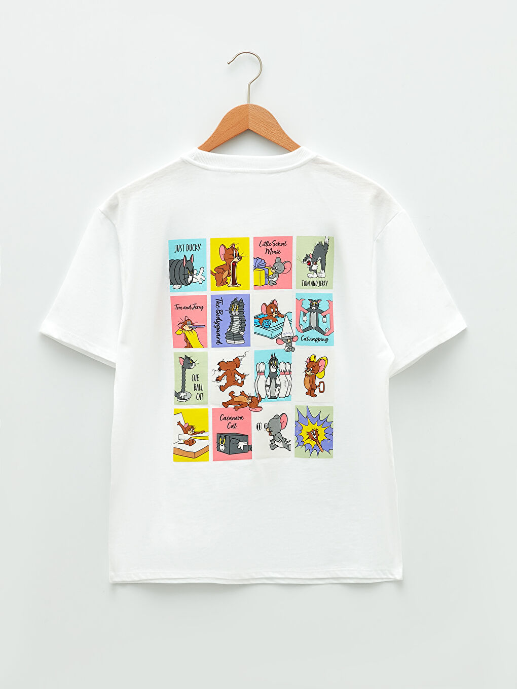 LCW Vision Crew Neck Tom & Jerry Printed Women's T-Shirt -S2GG15Z8-R9K