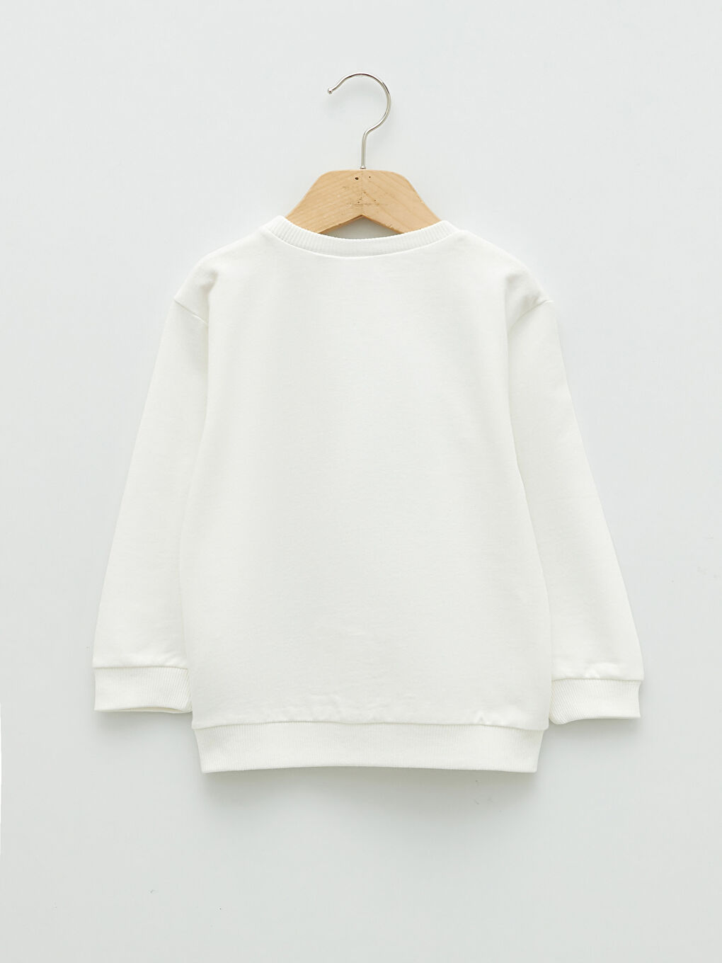 Crew Neck Long Sleeve Bugs Bunny Printed Baby Boy Sweatshirt-1