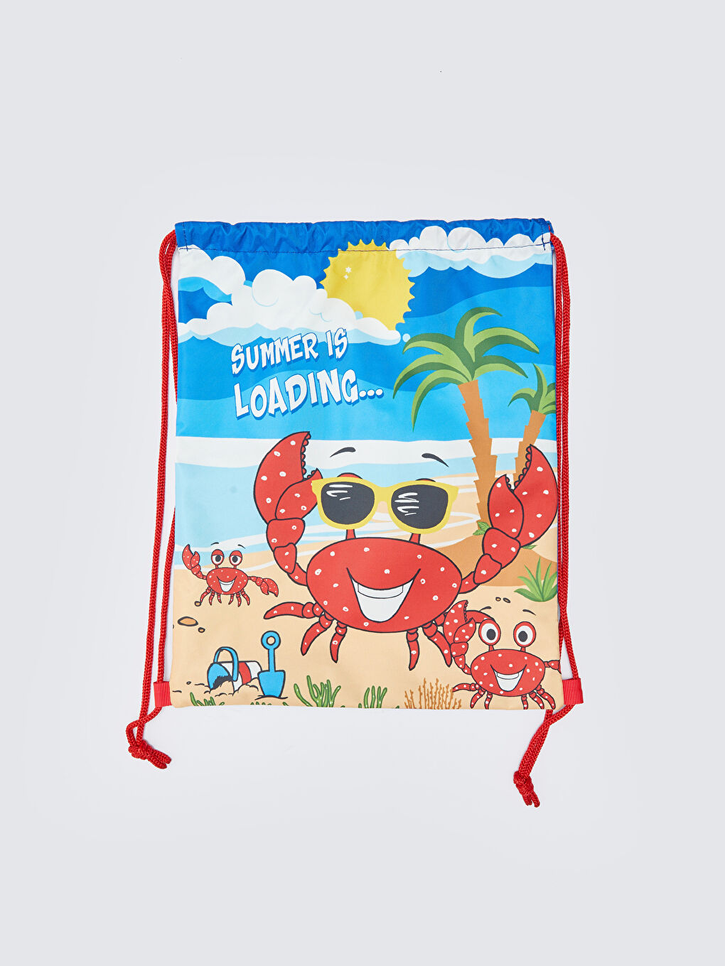 Karışık Baskılı Büzgülü Erkek Çocuk Spor Çantası-1