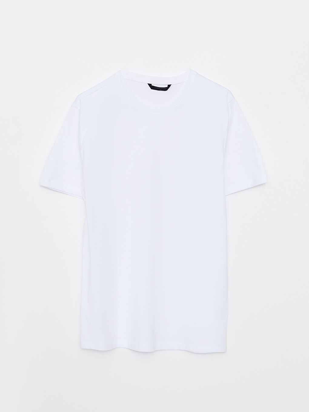 تيشيرت للرجال أساسي بأكمام قصيرة ورقبة دائرية من القطن الممشط-4