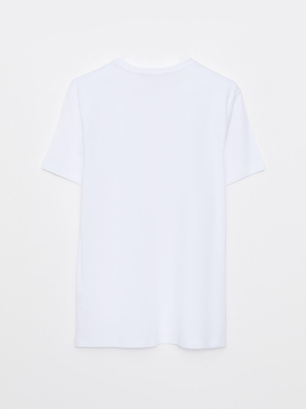 تيشيرت للرجال أساسي بأكمام قصيرة ورقبة دائرية من القطن الممشط-5