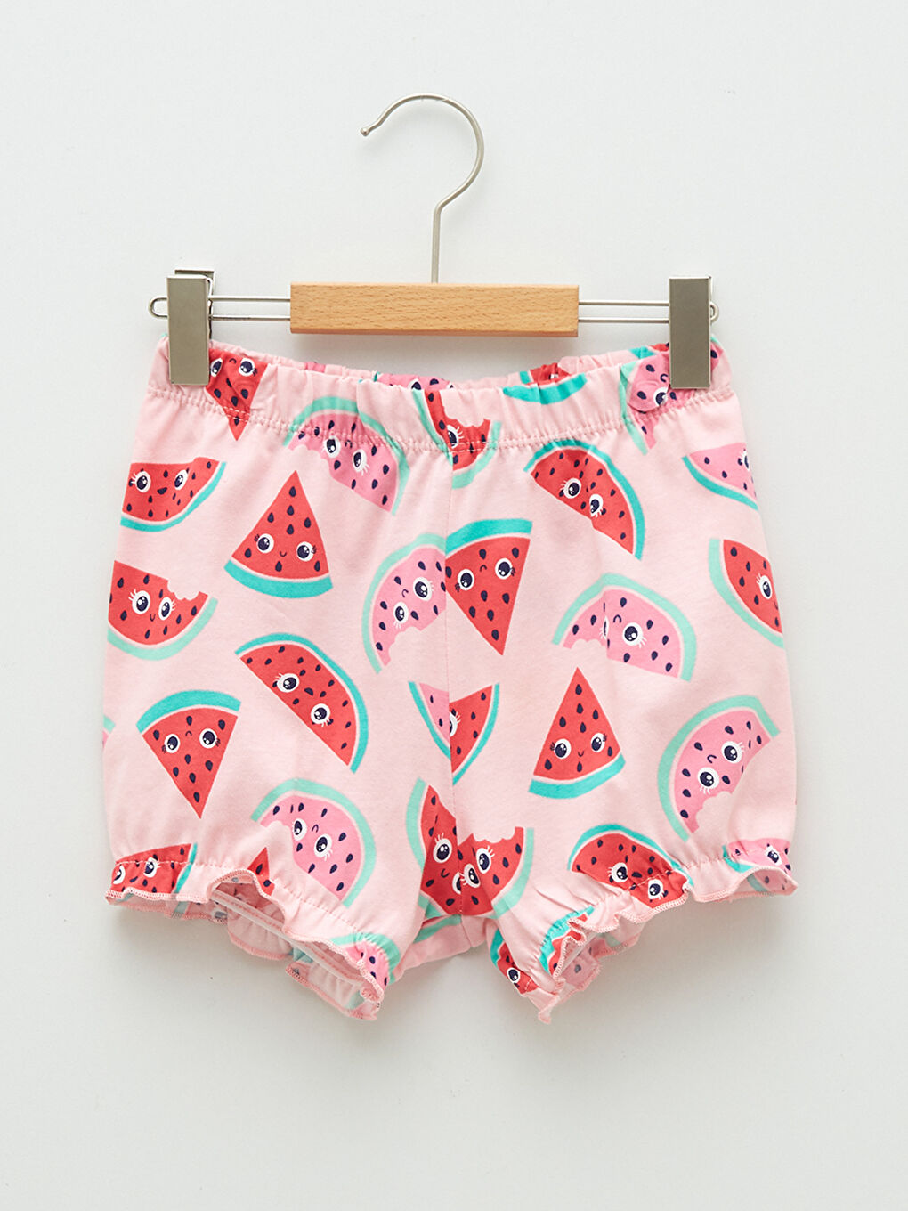 LCW baby Elastic Waist Cotton Baby Girl Pajama Bottoms 2-Pack -S2GH17Z1-LSZ