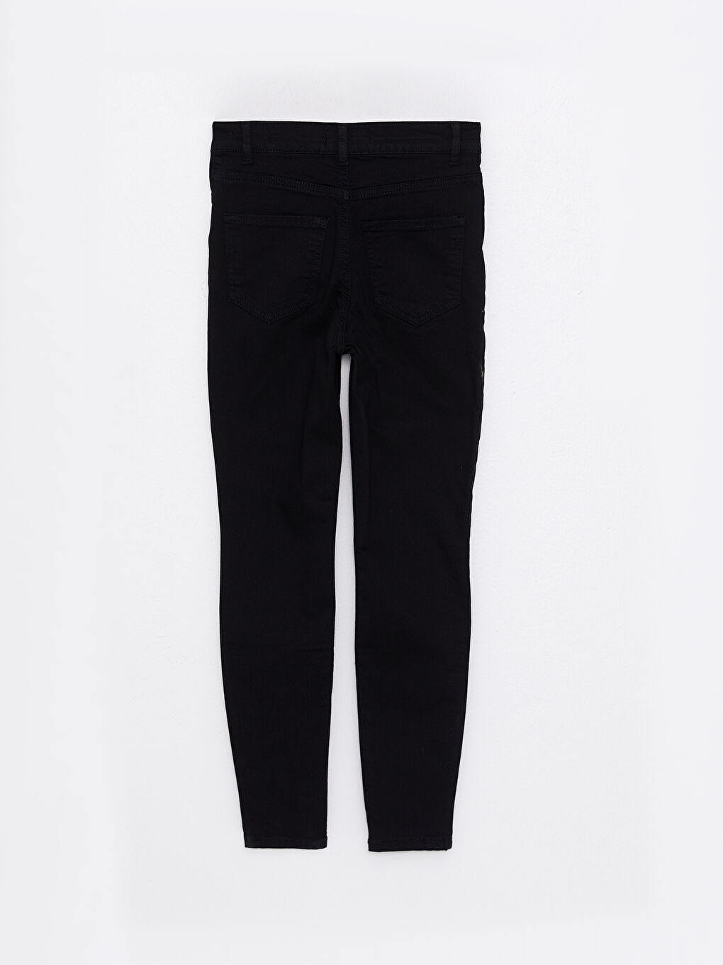 Siyah Yüksek Bel Jüpiter Süper Skinny Fit Kadın Jean Pantolon-6