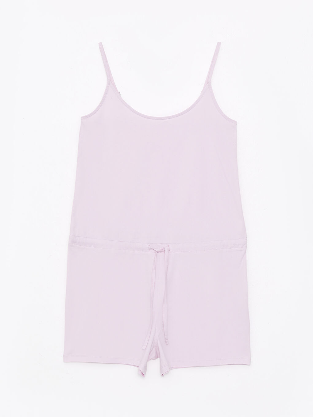 LCW DREAM Women's U Neck Straight Strap Cotton Overalls -S2GI12Z8-FW3