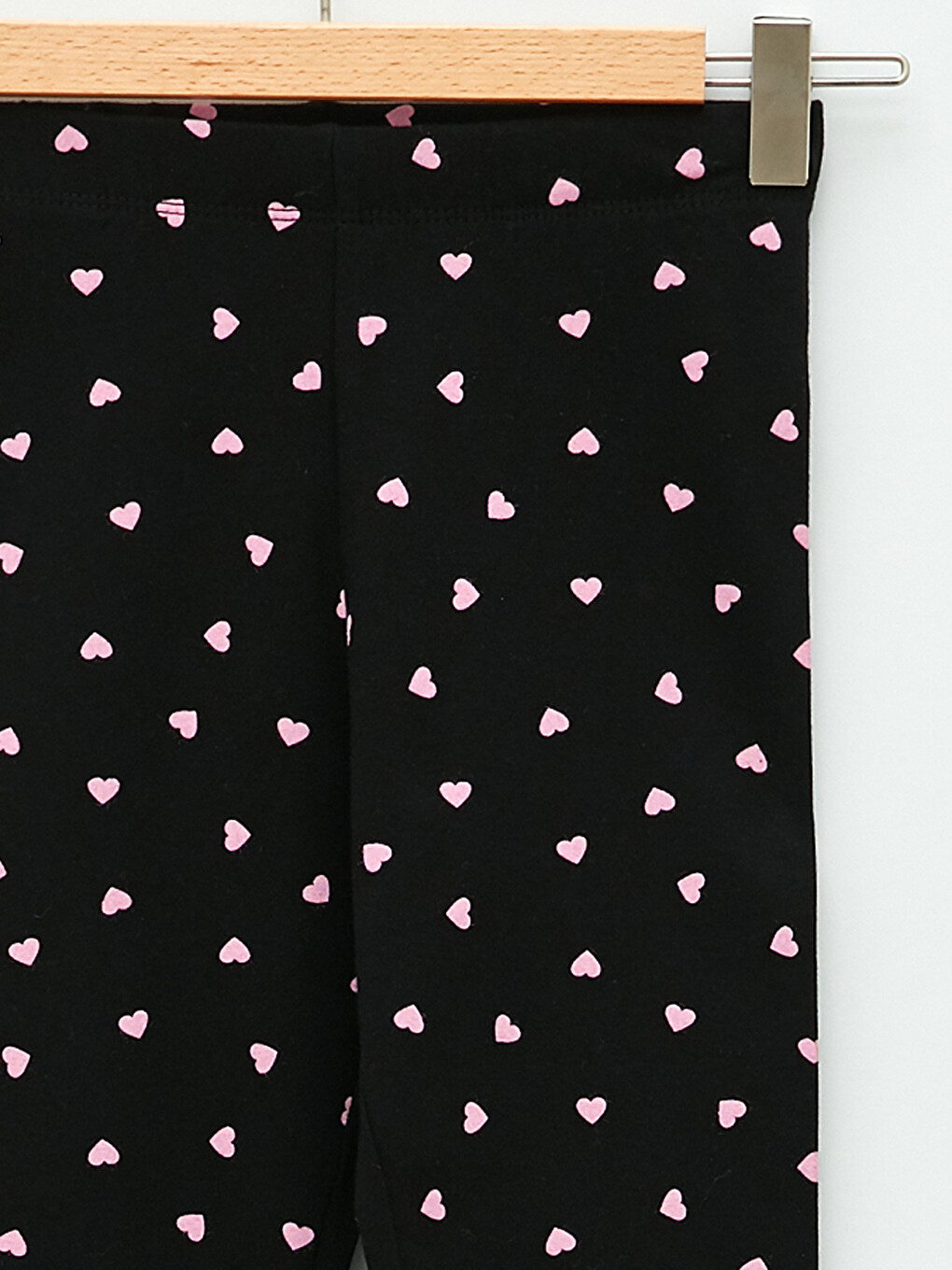 Elastic Waist Printed Cotton Girls Tights-2