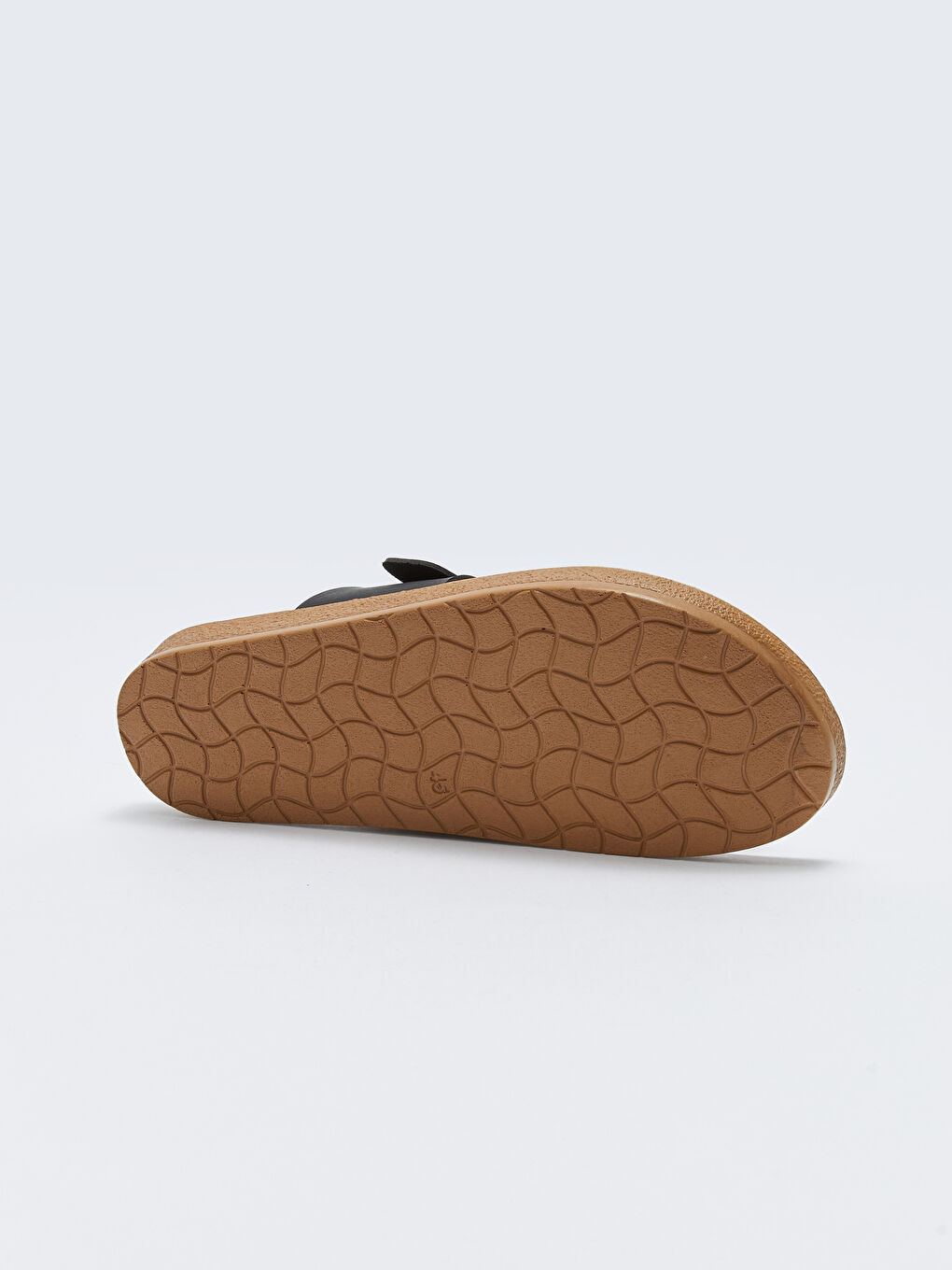 Siyah Toka Detaylı Parmak Arası Erkek Terlik-3