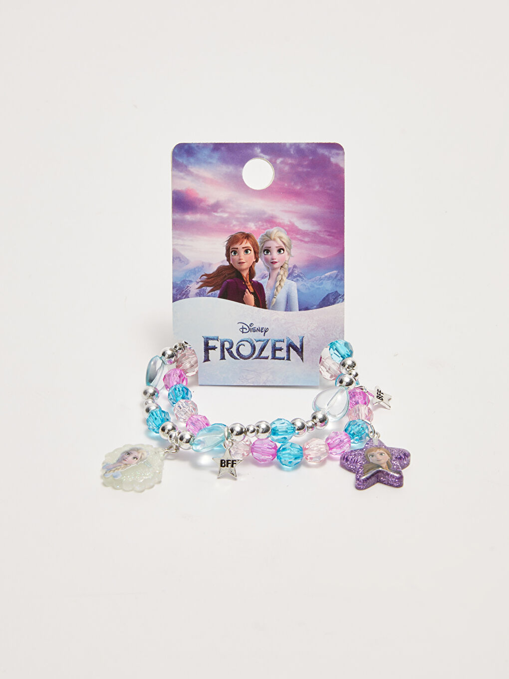 Karışık Frozen Baskılı Kız Çocuk Bileklik 2'li