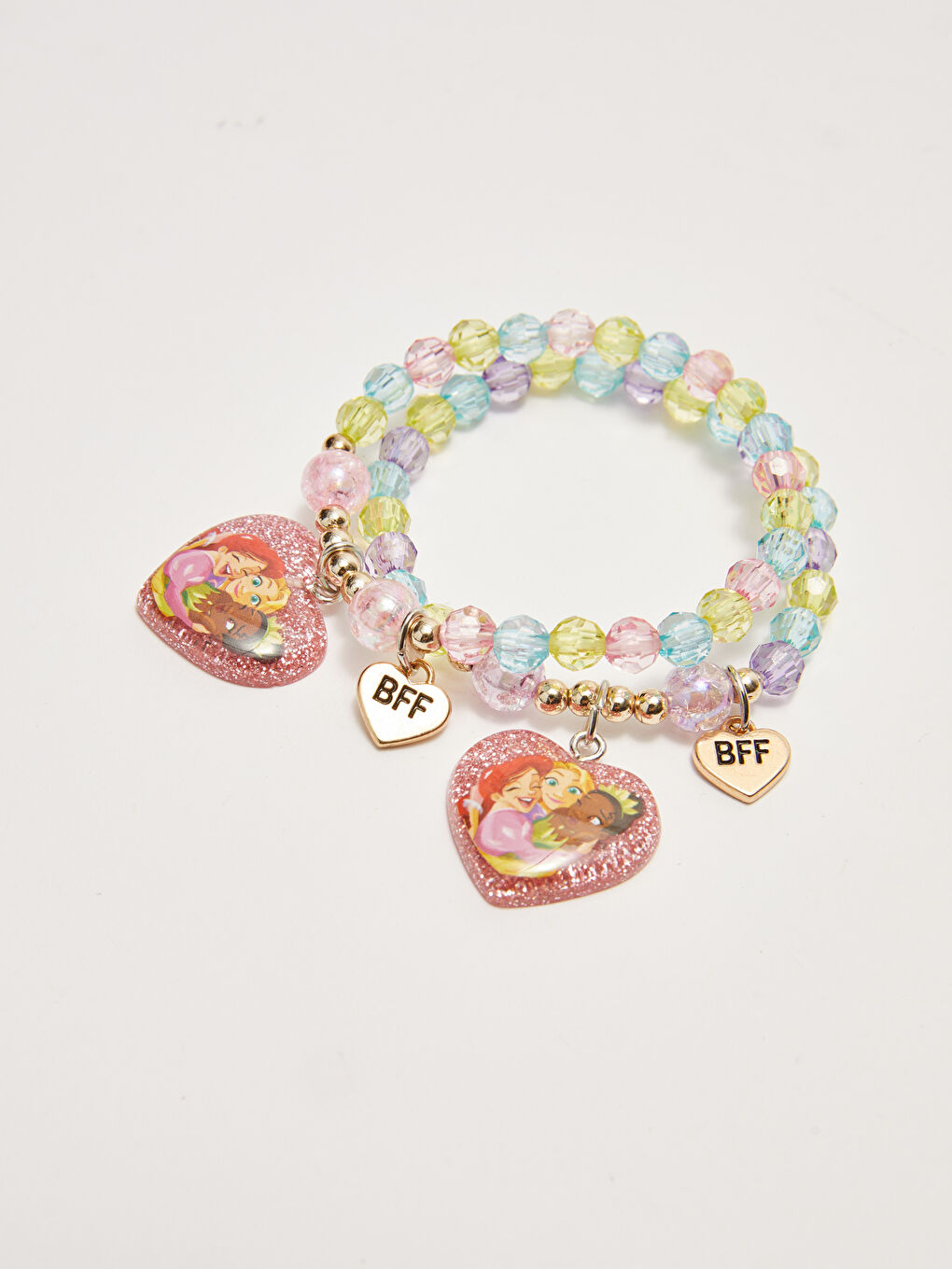 Princess Licensed Girl's Bracelet 2 Pair-1