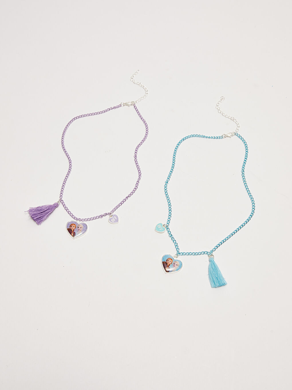 Karışık Frozen Lisanslı Kız Çocuk Kolye 2'li-1