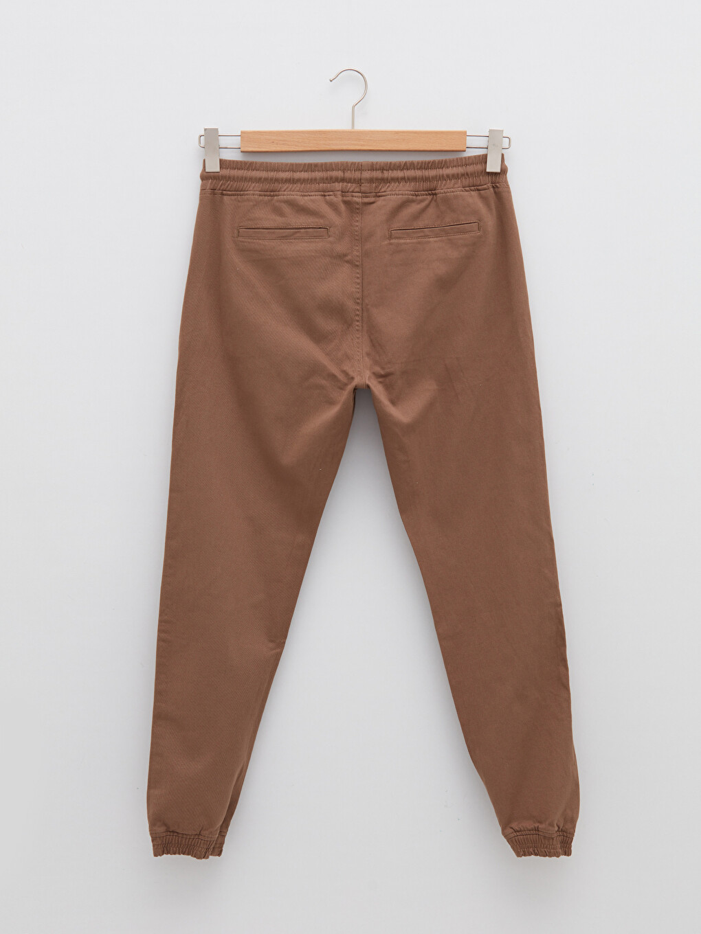 Kahverengi Slim Fit Erkek Jogger Pantolon-6