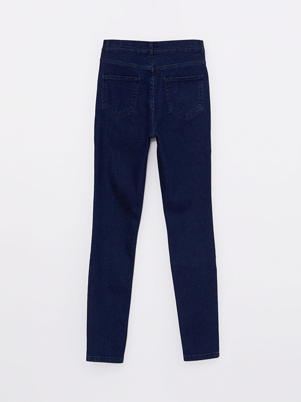 LCW ECO Koyu Rodeo Yüksek Bel Jüpiter Süper Skinny Fit Kadın Jean Pantolon - 6