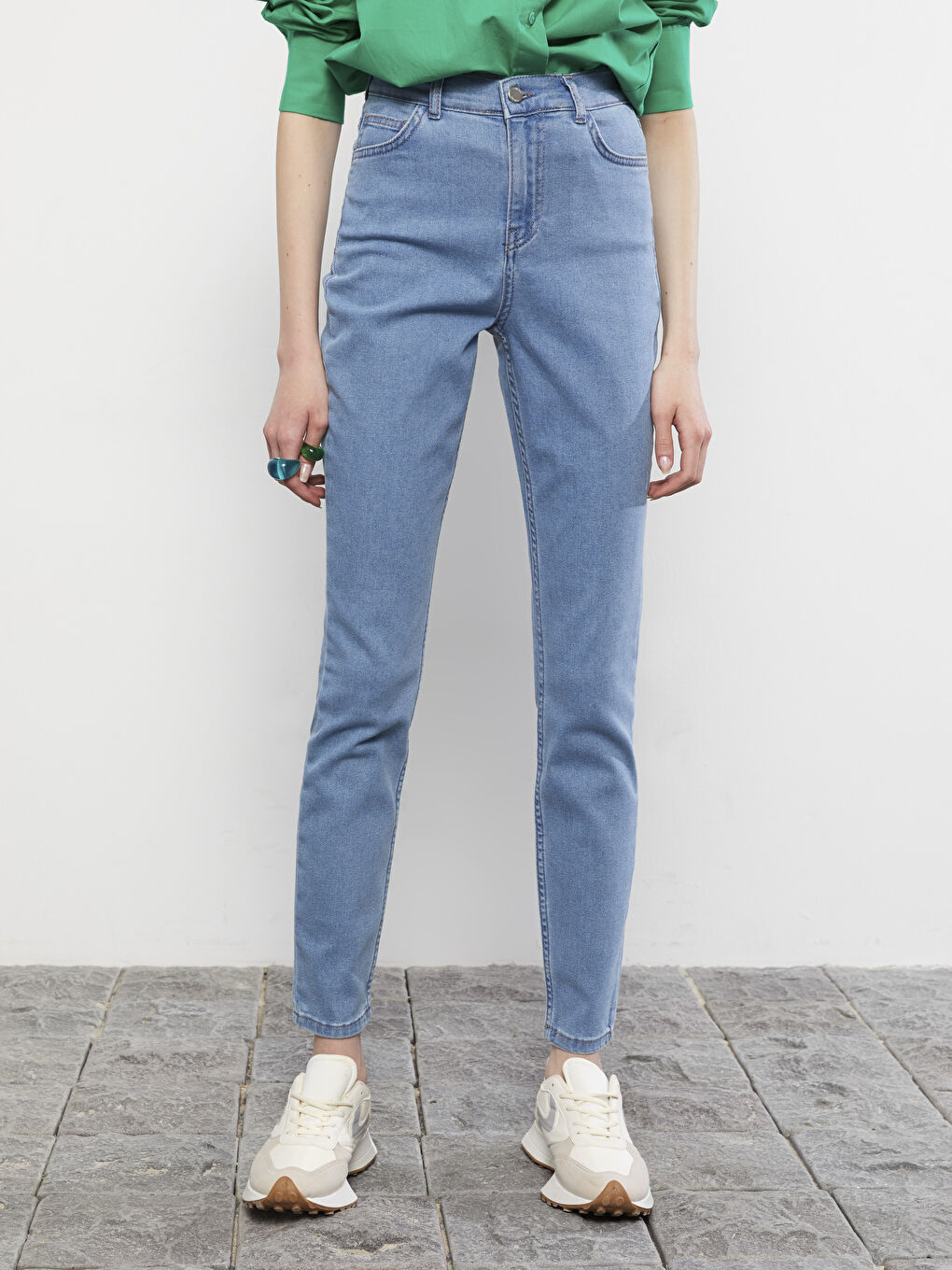 High Waisted Jupiter Super Skinny Fit Women's Jeans-2