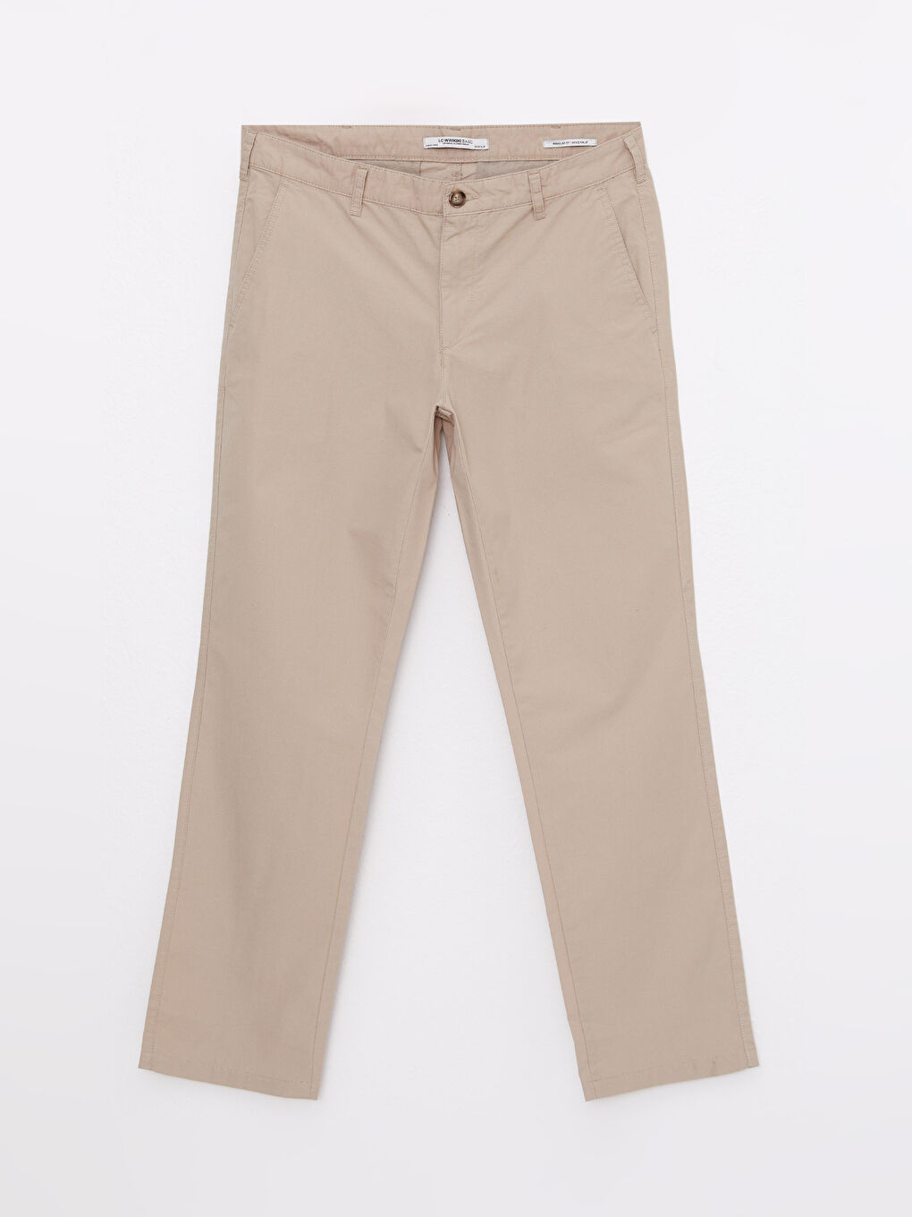 Pantaloni Chino pentru Bărbați cu Croială Largă-5