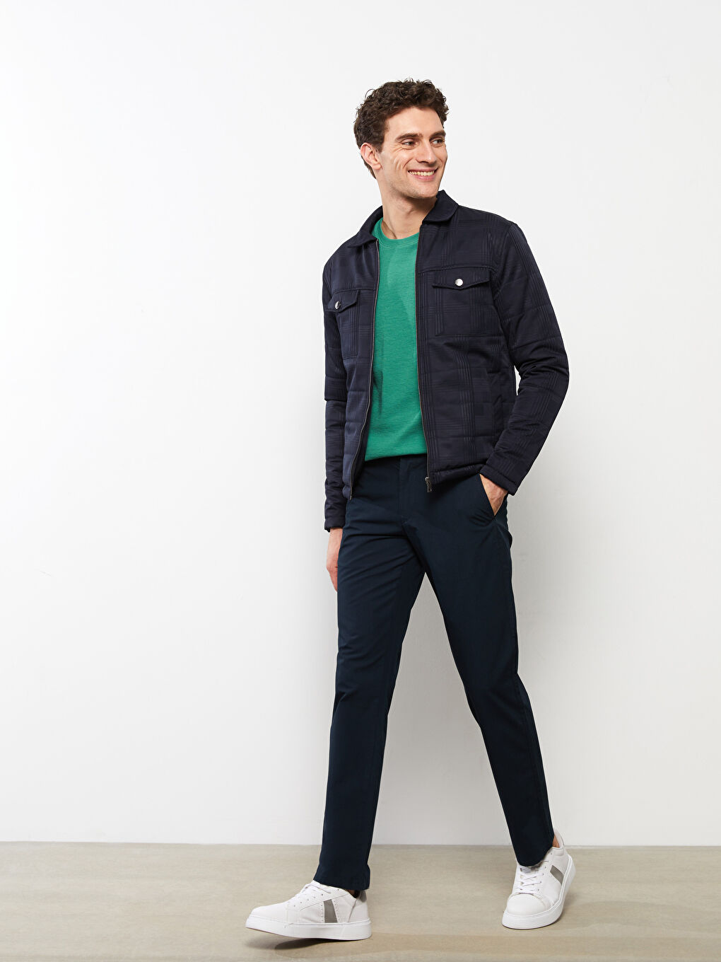 LCWAIKIKI Classic Wide Fit Men's Chino Trousers -S2GK26Z8-KN7