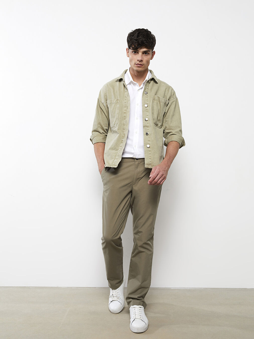 Wide Fit Men's Chino Trousers -S2GK26Z8-F47