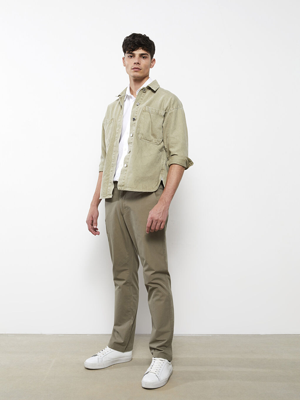 Wide Fit Men's Chino Trousers -S2GK26Z8-F47