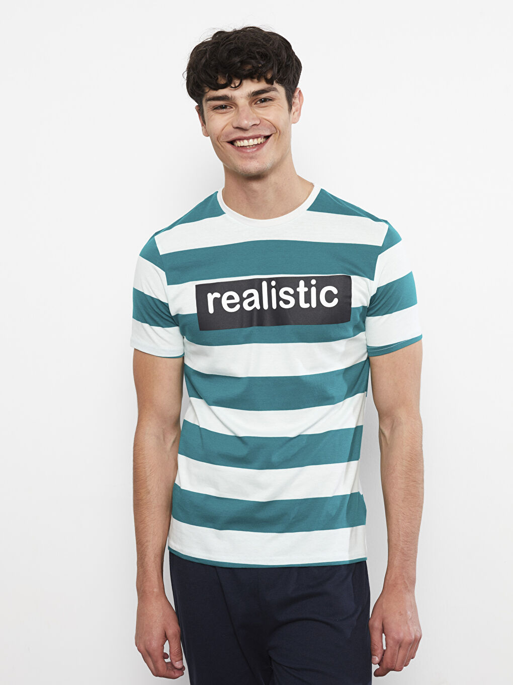 Regular Fit Men's Pyjama Set -S2GK92Z8-LFT