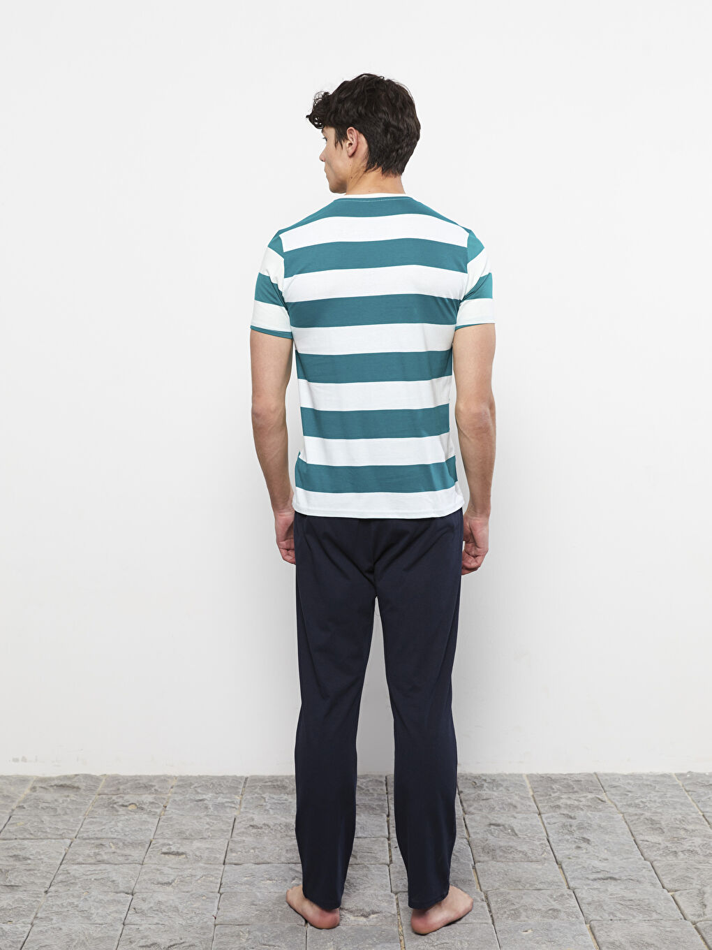 Regular Fit Men's Pyjama Set -S2GK92Z8-LFT