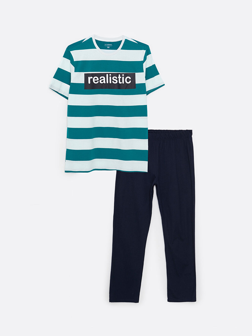 Regular Fit Men's Pyjama Set -S2GK92Z8-LFT