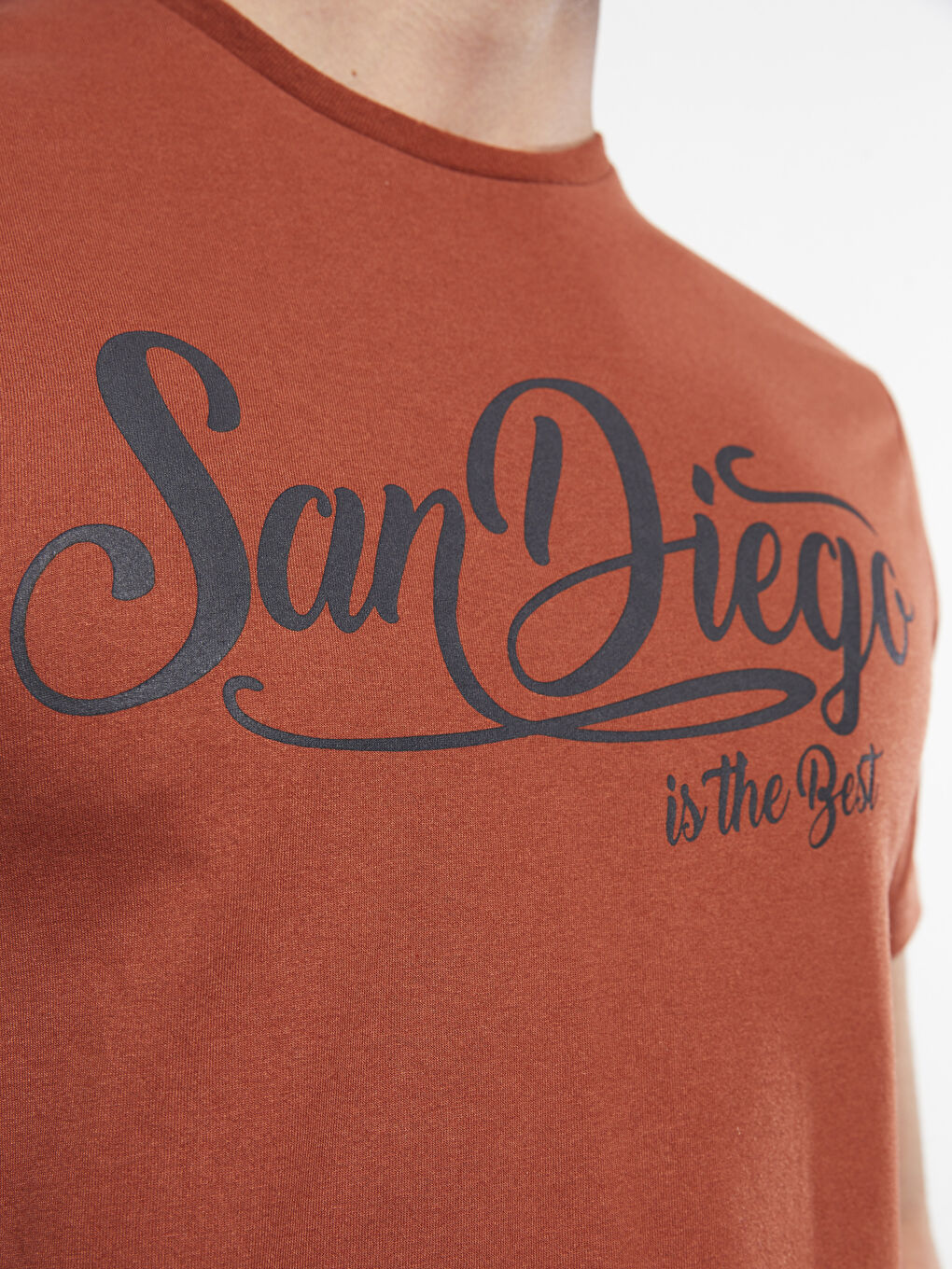 Kahverengi Standart Kalıp Erkek Pijama Takımı-4