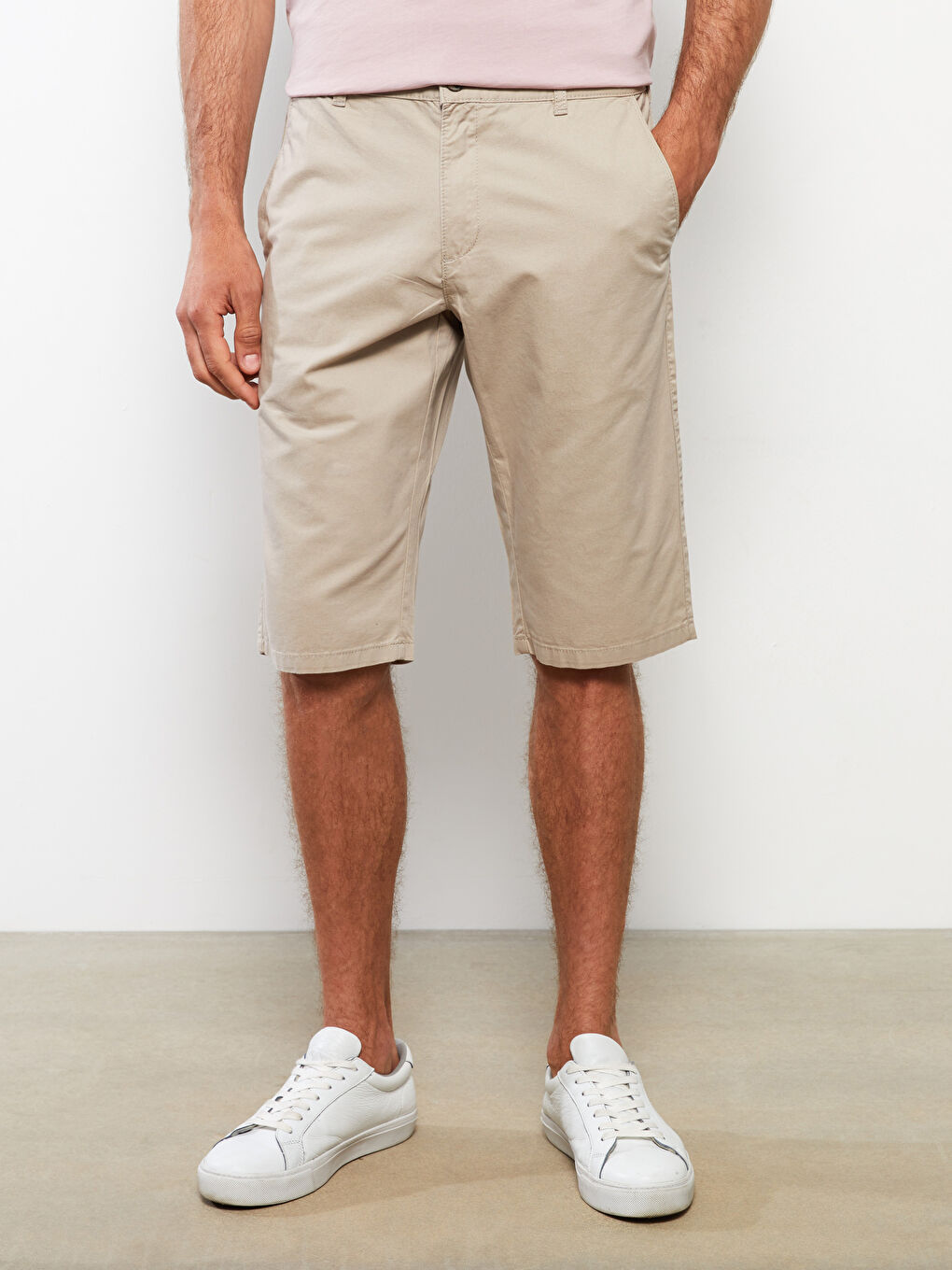 SOUTHBLUE Standart Kalıp Gabardin Erkek Şort -S2GL03Z8-KA5