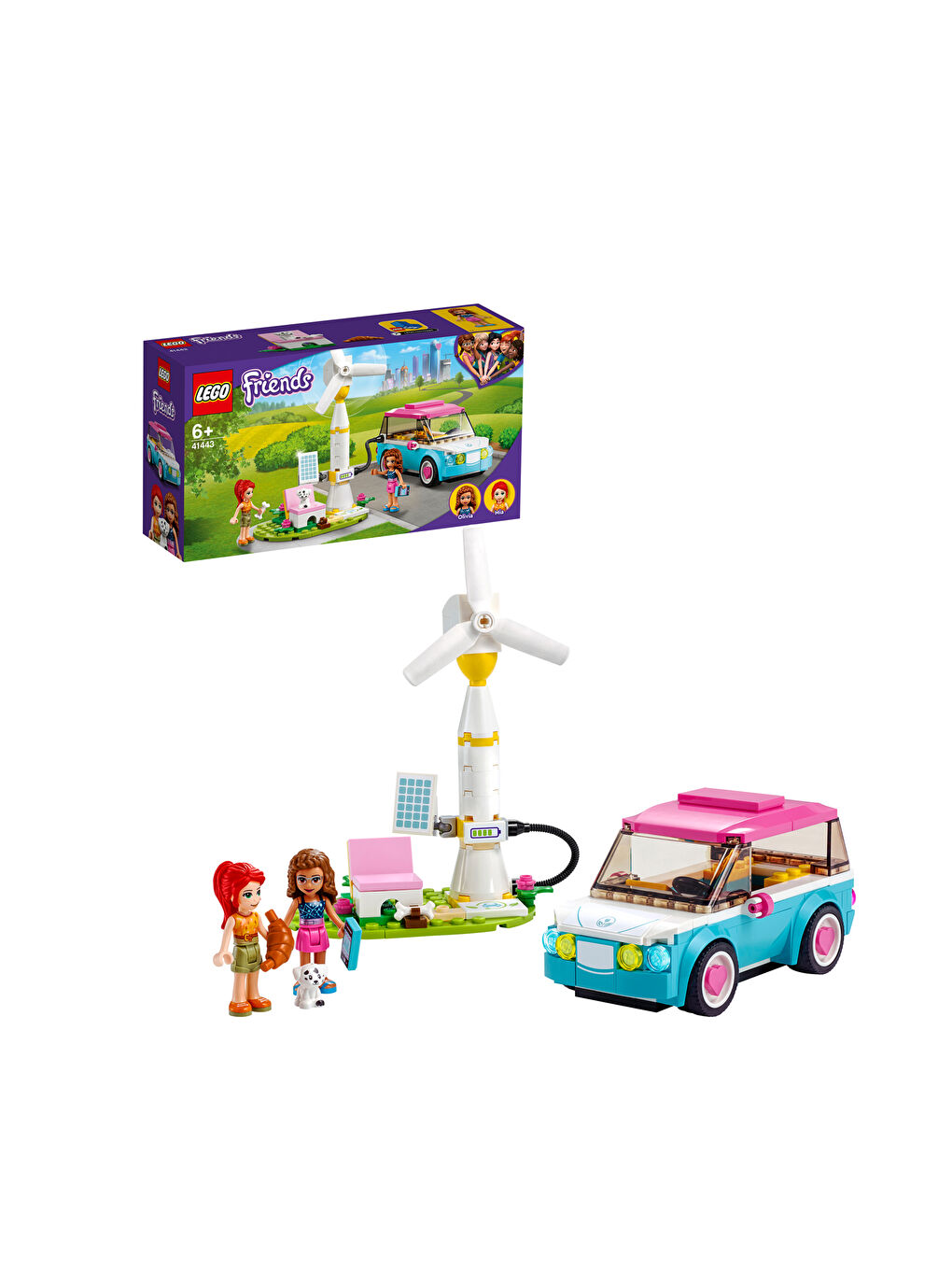 LEGO Friends Olivia'nın Elektrikli Arabası-1