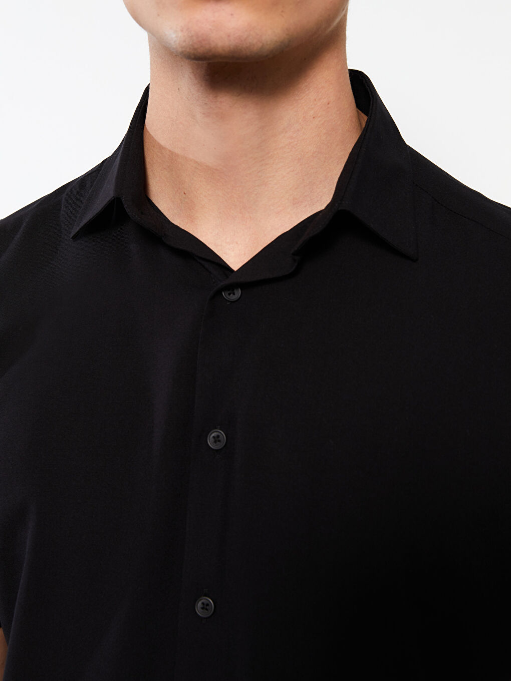 Regular Fit Short Sleeve Men's Shirt-3