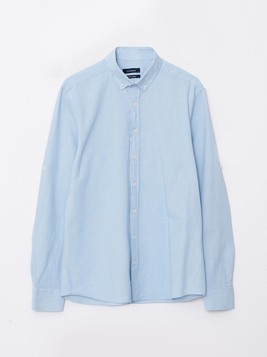 İndigo Regular Fit Uzun Kollu Erkek Gömlek-5