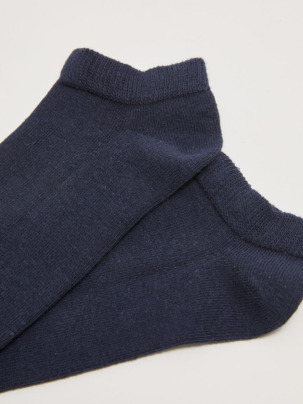 Lacivert Basic Erkek Çocuk Patik Çorap 5'li-1