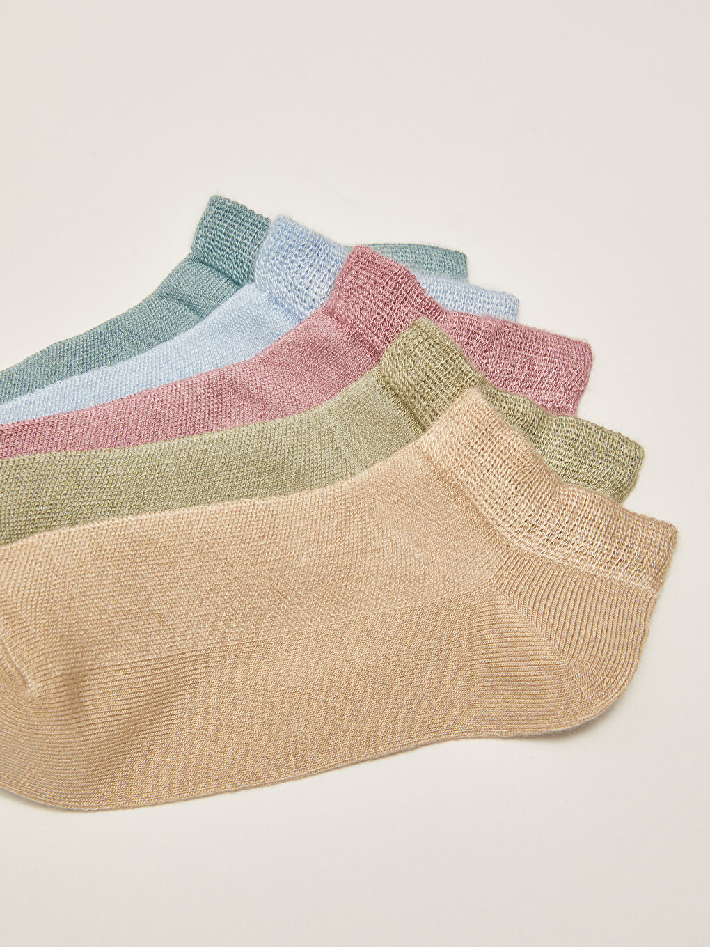 Basic Boys' Trainer Socks 5 Pack-2