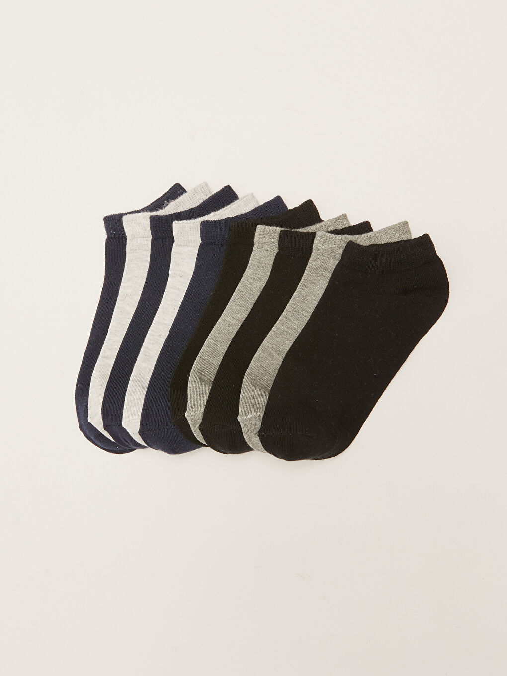 Karışık Basic Erkek Çocuk Patik Çorap 10'lu