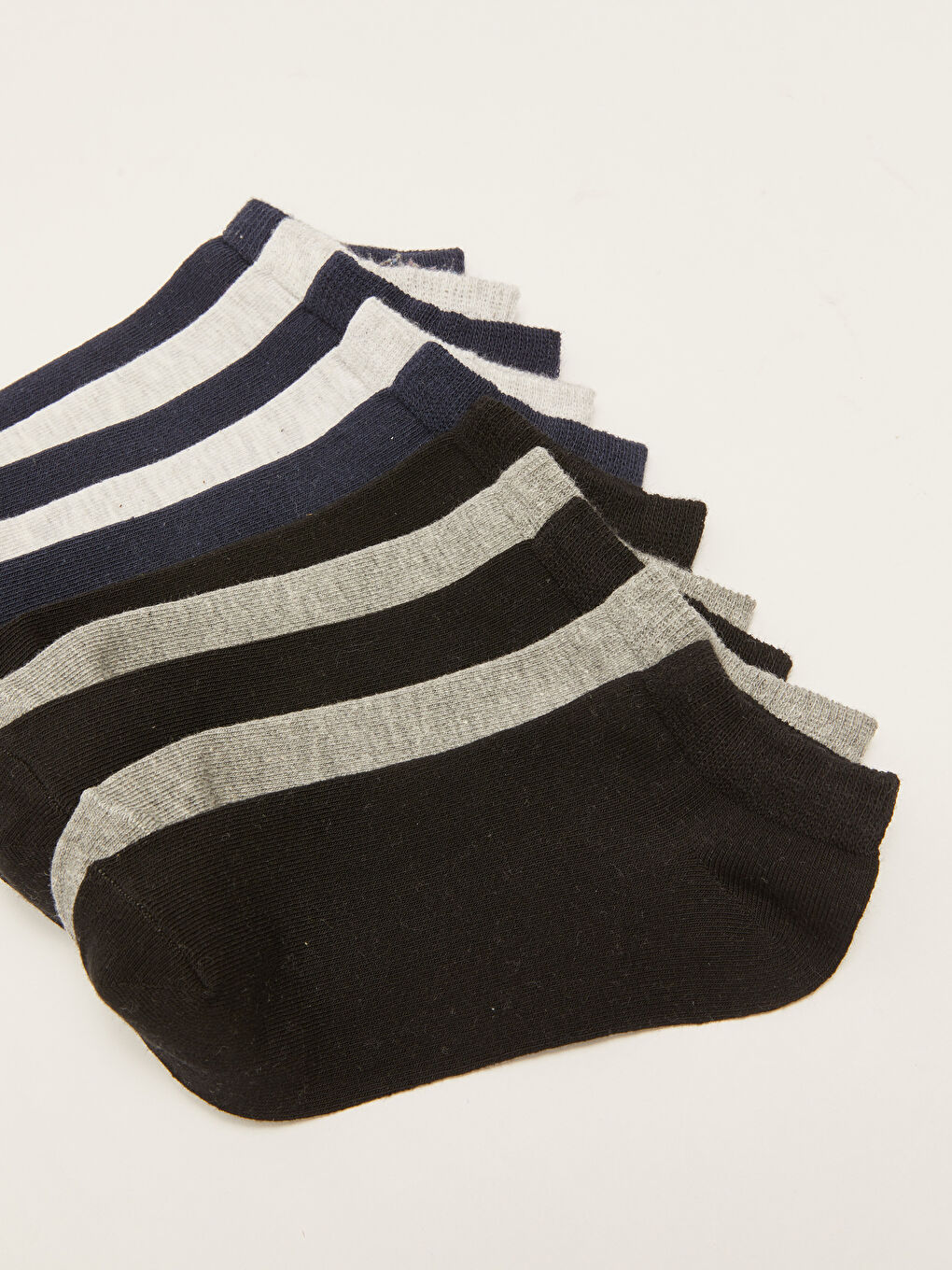 Karışık Basic Erkek Çocuk Patik Çorap 10'lu-2