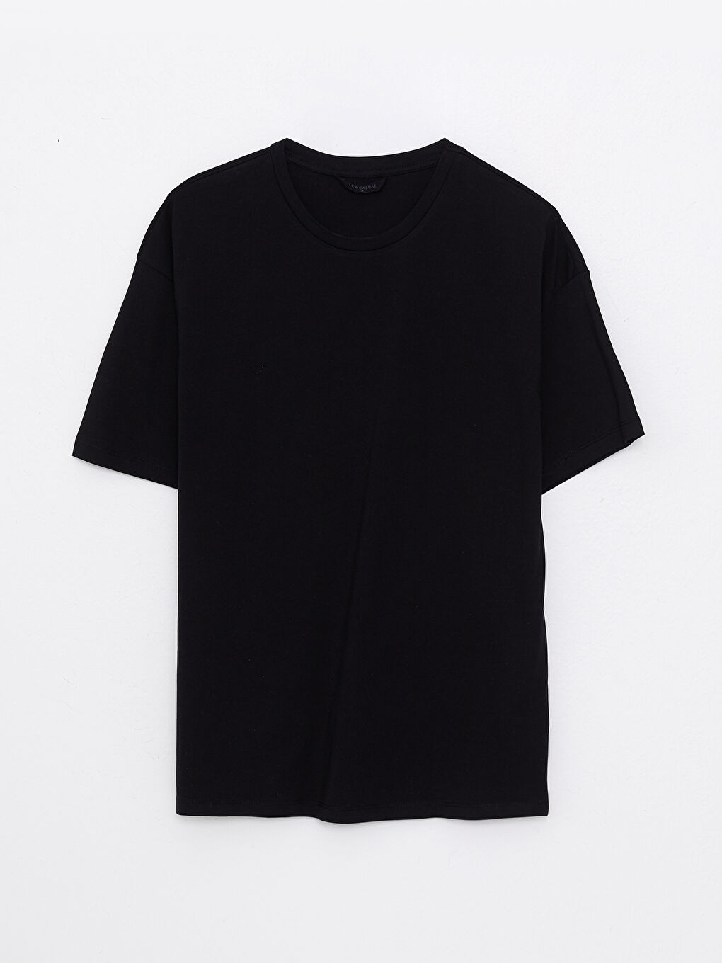 تيشيرت للرجال أساسي بأكمام قصيرة ورقبة دائرية من القطن الممشط-4