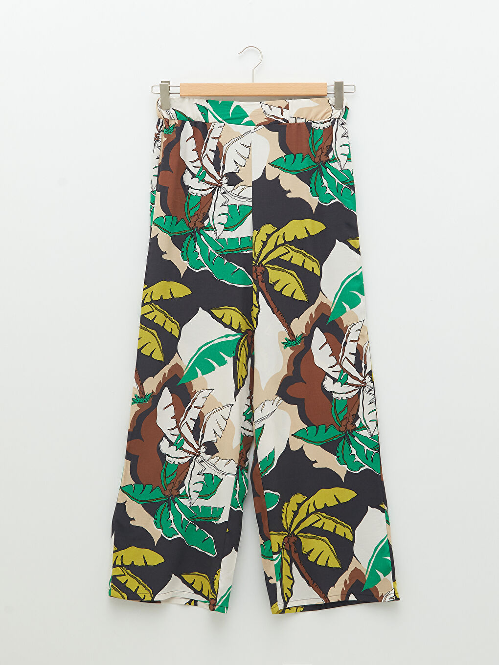 بنطلون للسيدات بخصر مطاطي ونقشة جبردين-7