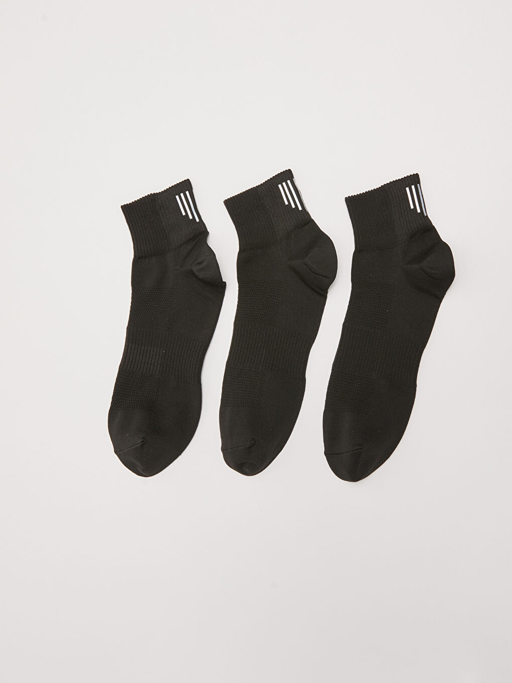 Striped Men's Sports Socks 3-Piece-1