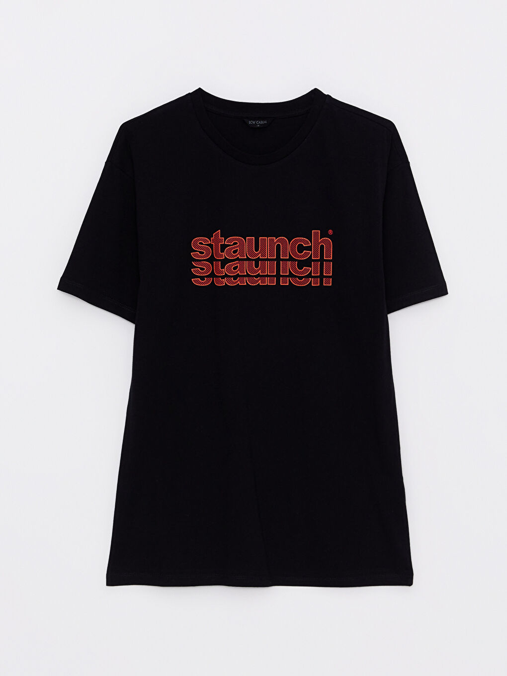 Crew Neck Short Sleeve Printed Combed Cotton Men's T-shirt-5