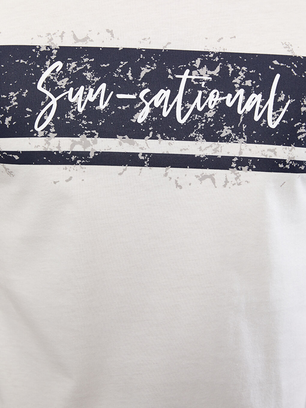 XSIDE Crew Neck Short Sleeve Printed Combed Cotton Men's T-shirt -S2GM99Z8-R5B