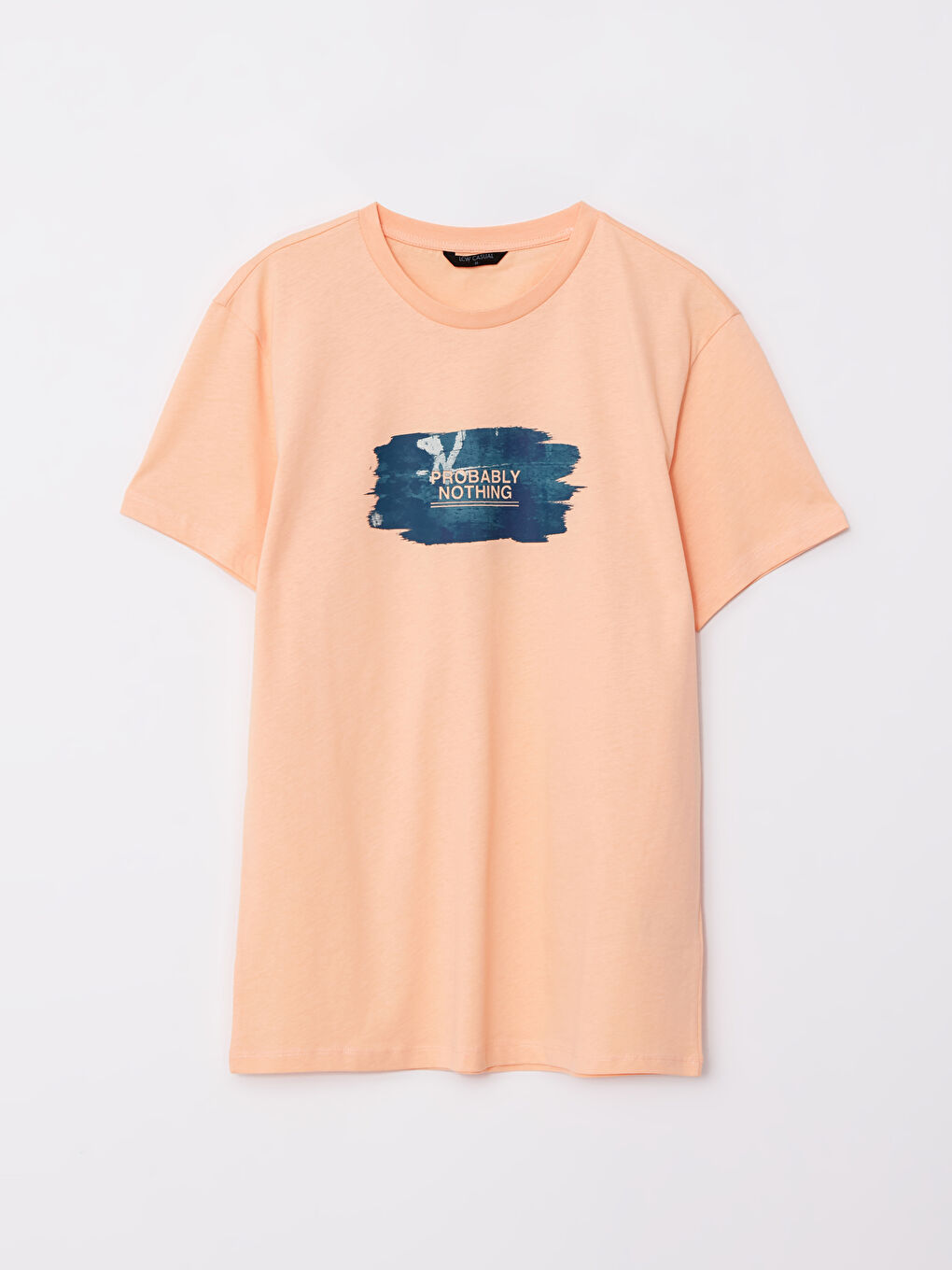 Crew Neck Short Sleeve Printed Combed Cotton Men's T-shirt-6