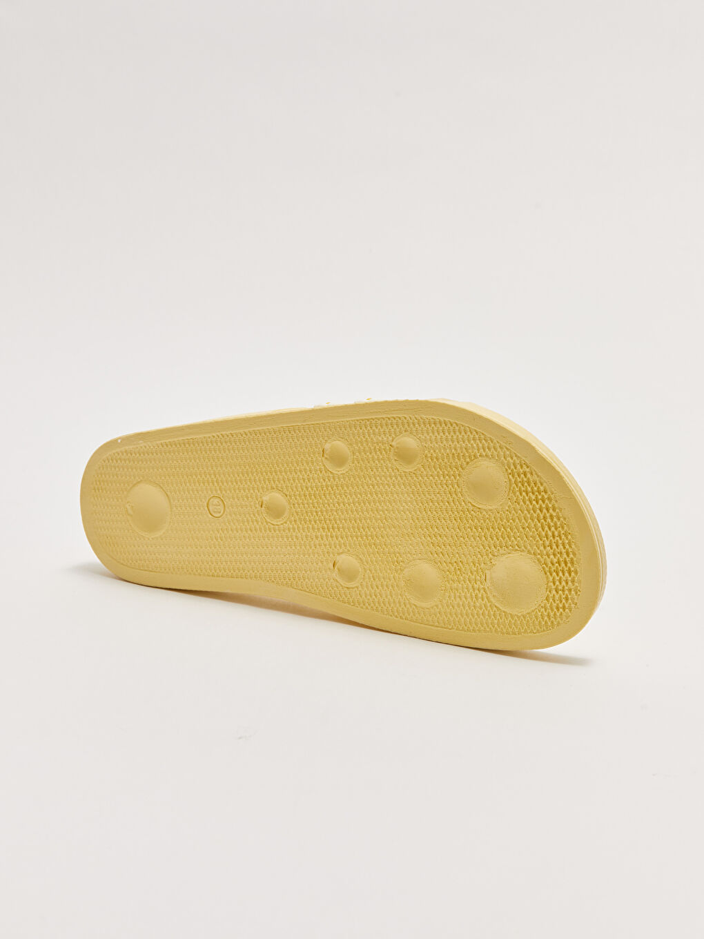 Sarı Çiçek Baskılı Kız Çocuk Terlik-3