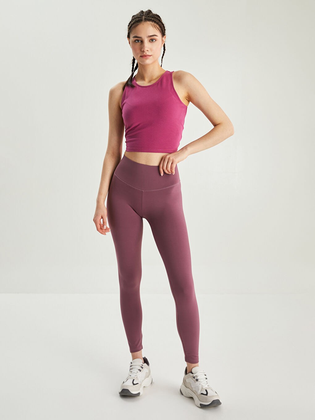 Women's Elastic Waist Regular Tights -S2GN37Z8-UW3