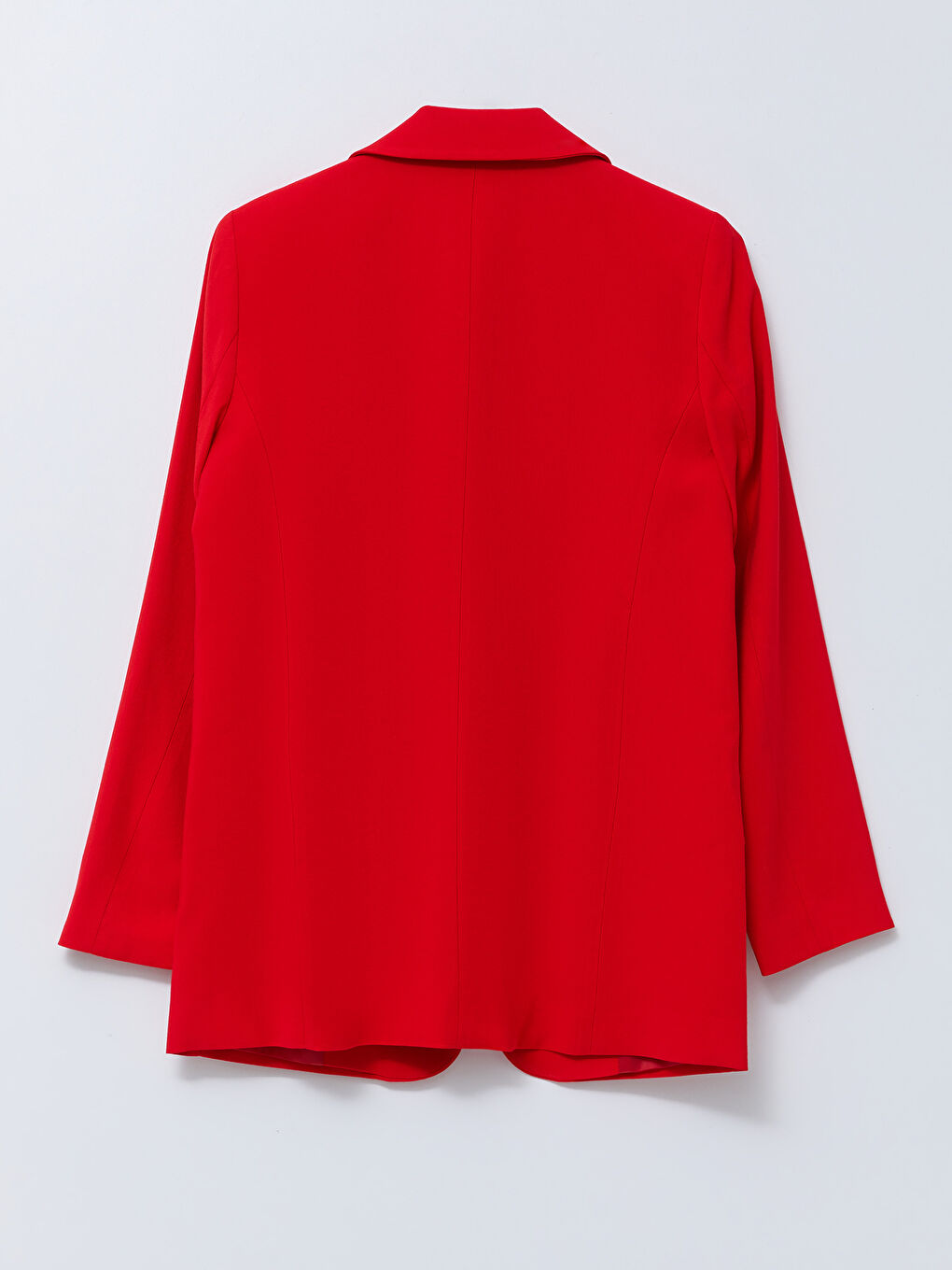 Buttoned Regular Long Sleeve Women's Blazer Jacket-7