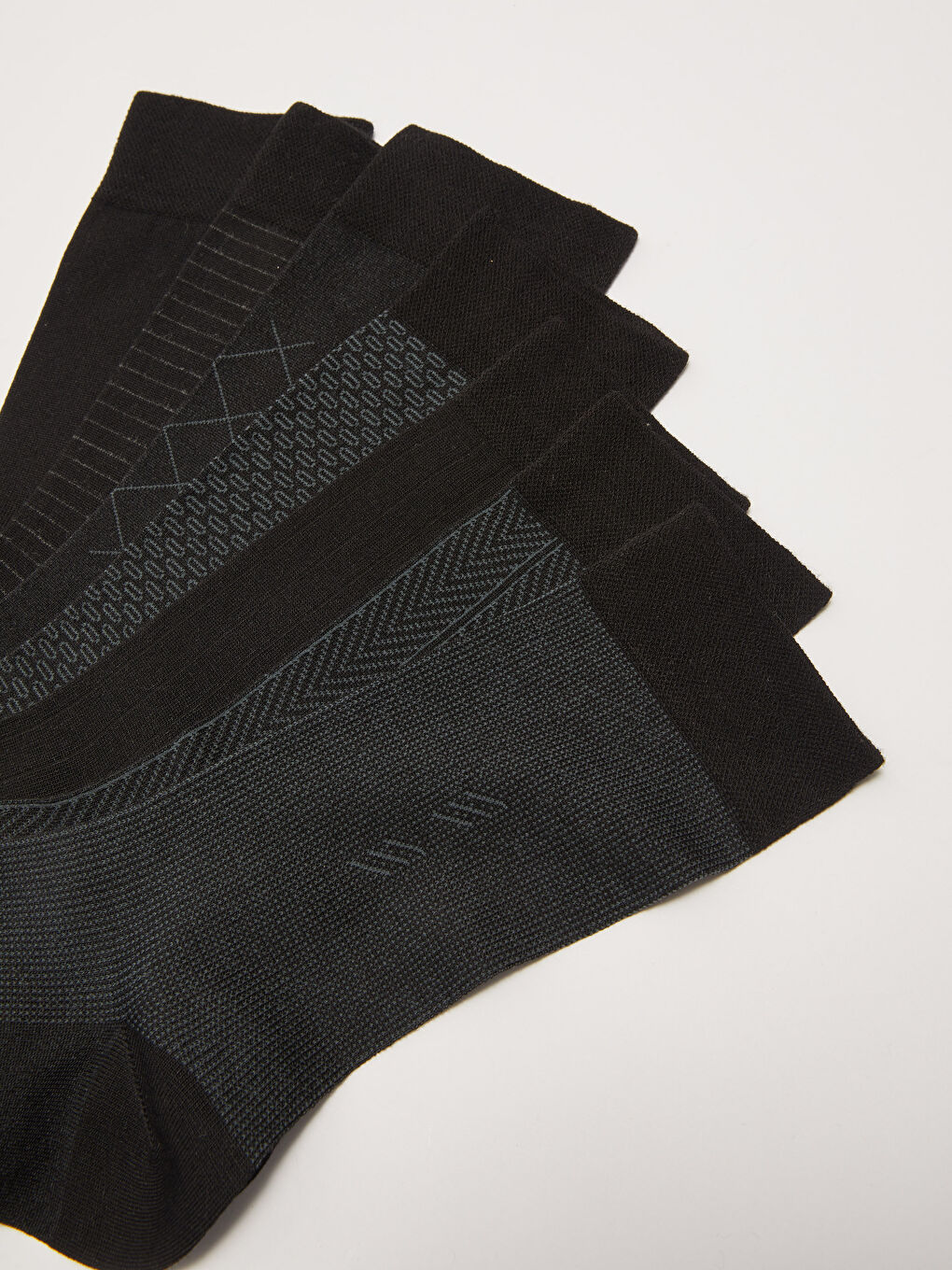 Patterned Men's Bamboo Socks 7 Pack-2