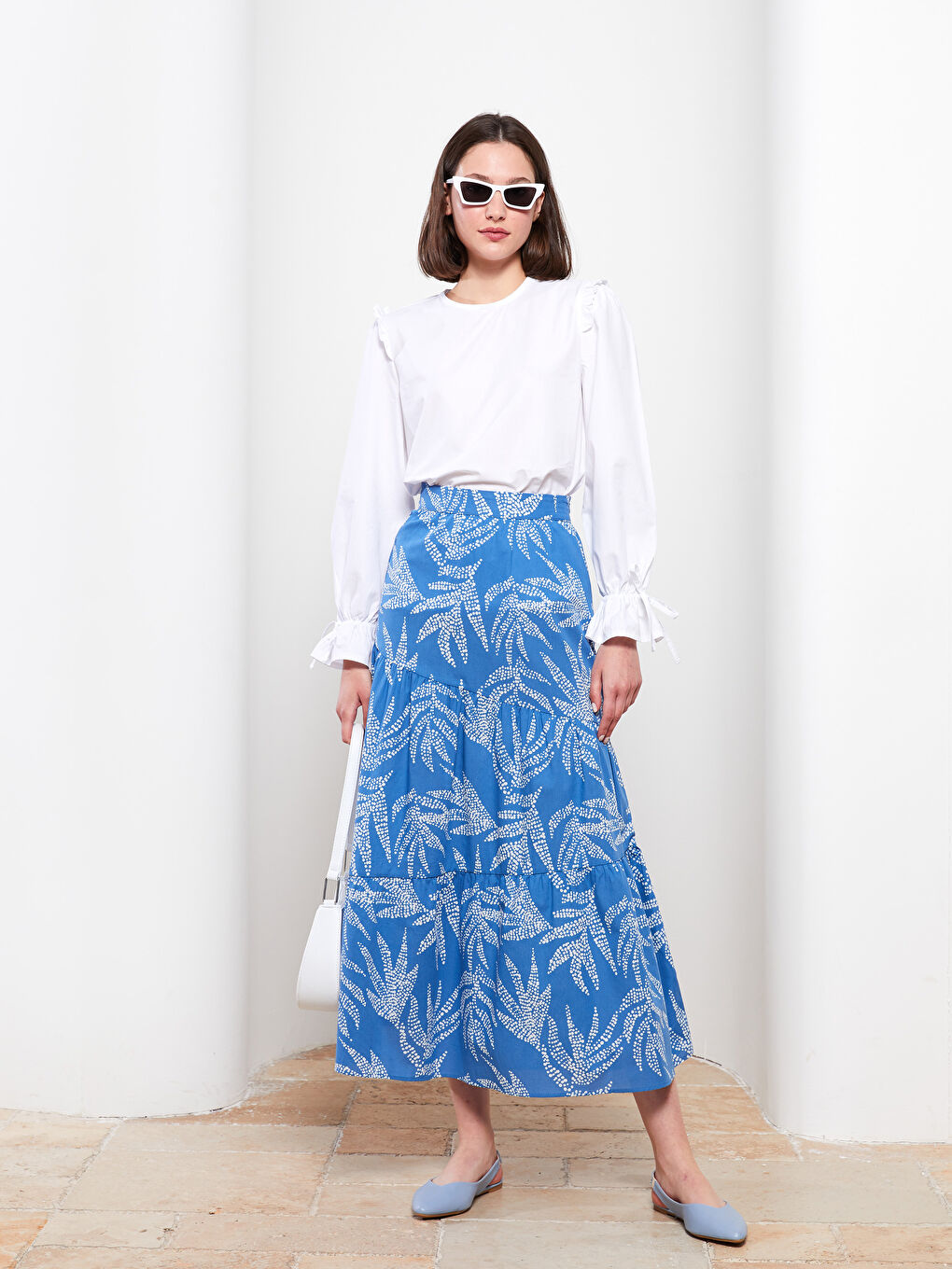Comfortable Pattern Patterned Poplin Women's Skirt -S2GN93Z8-LQR