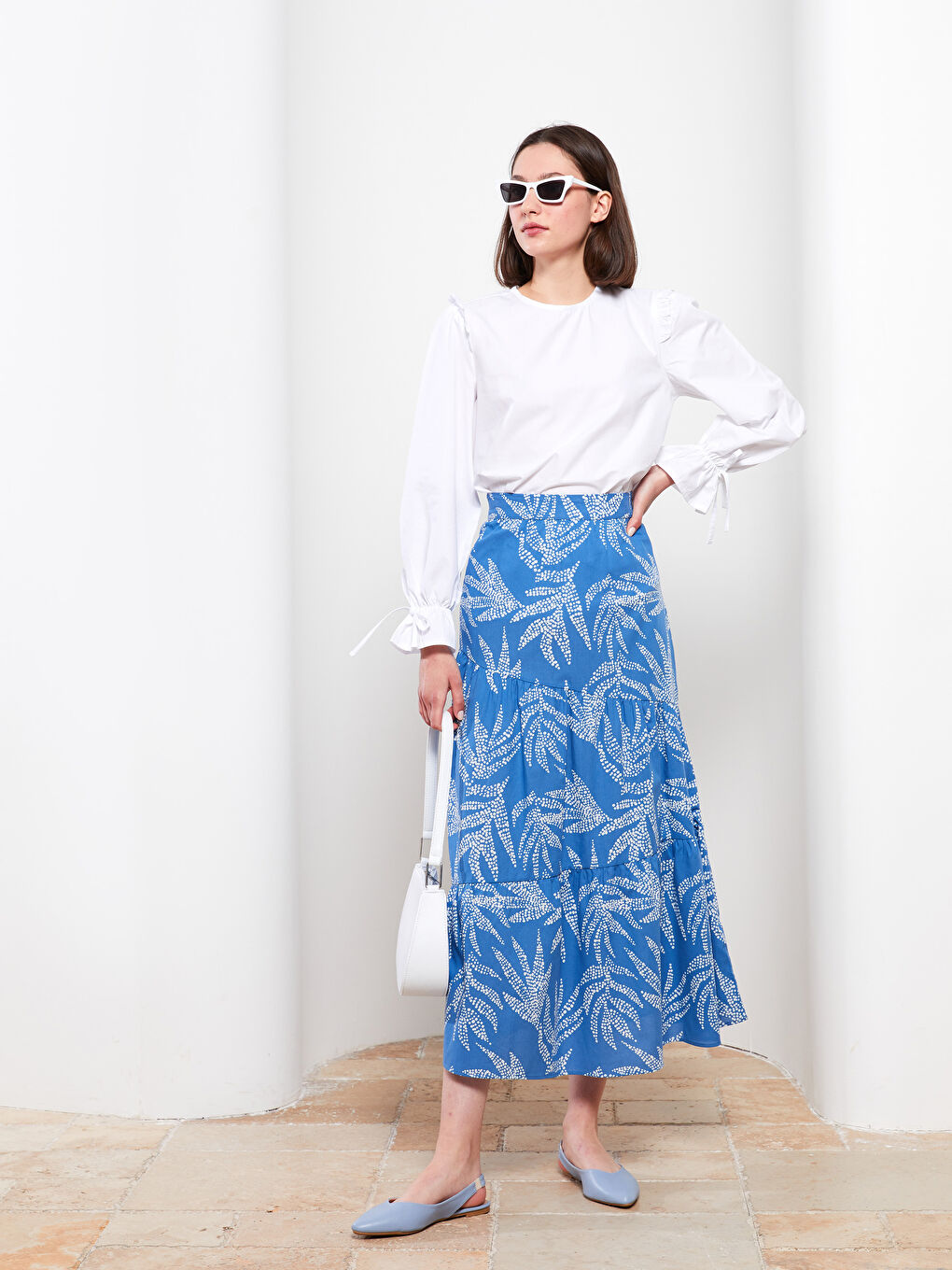Comfortable Pattern Patterned Poplin Women's Skirt -S2GN93Z8-LQR