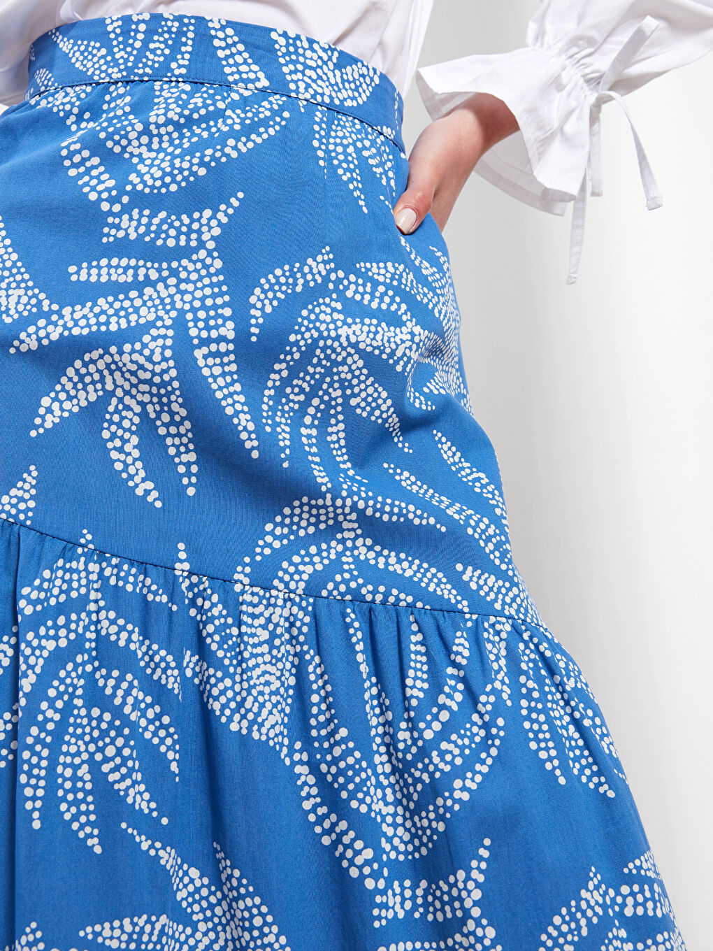 Comfortable Pattern Patterned Poplin Women's Skirt -S2GN93Z8-LQR
