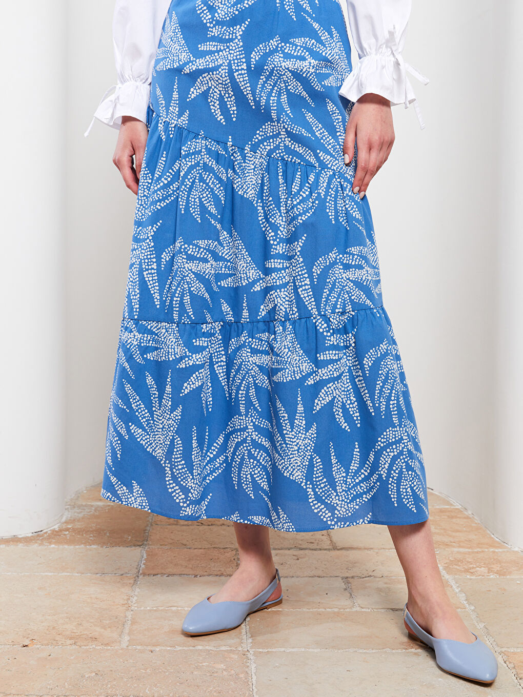 Comfortable Pattern Patterned Poplin Women's Skirt -S2GN93Z8-LQR